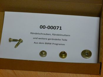 Knurled nuts