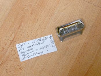 Nummernschildbeleuchtung