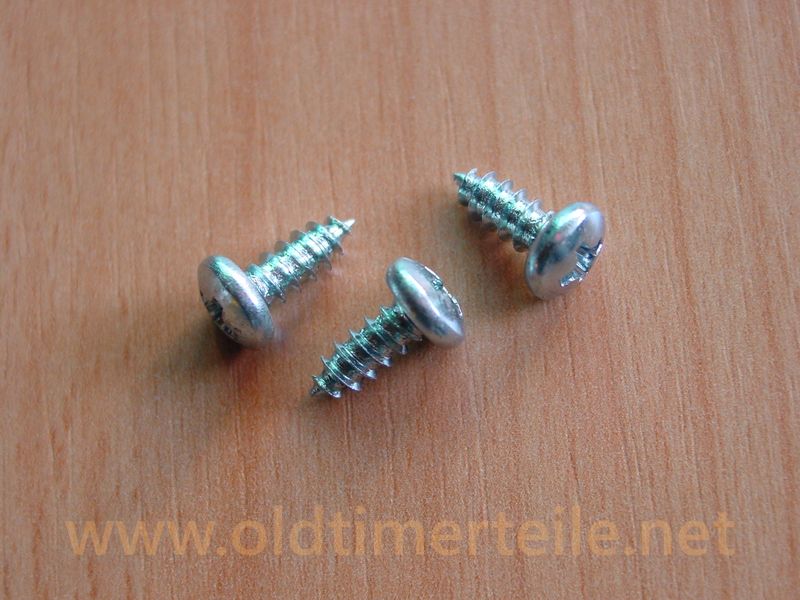 Linsenkopfblechschraube