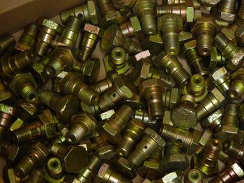 Hollow lock screw, used
