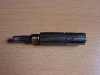 Kettenradwelle
