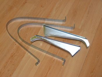 Tank mounting parts