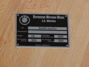 Name plate