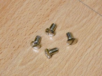 Lens head screw