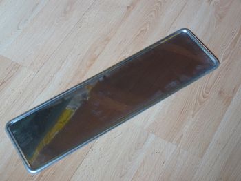 Number plate pad