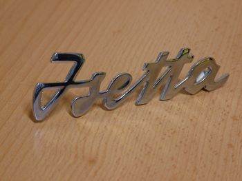 Lettering "Isetta"