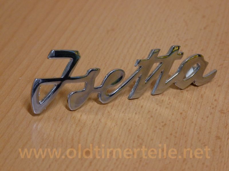 Schriftzug "Isetta"