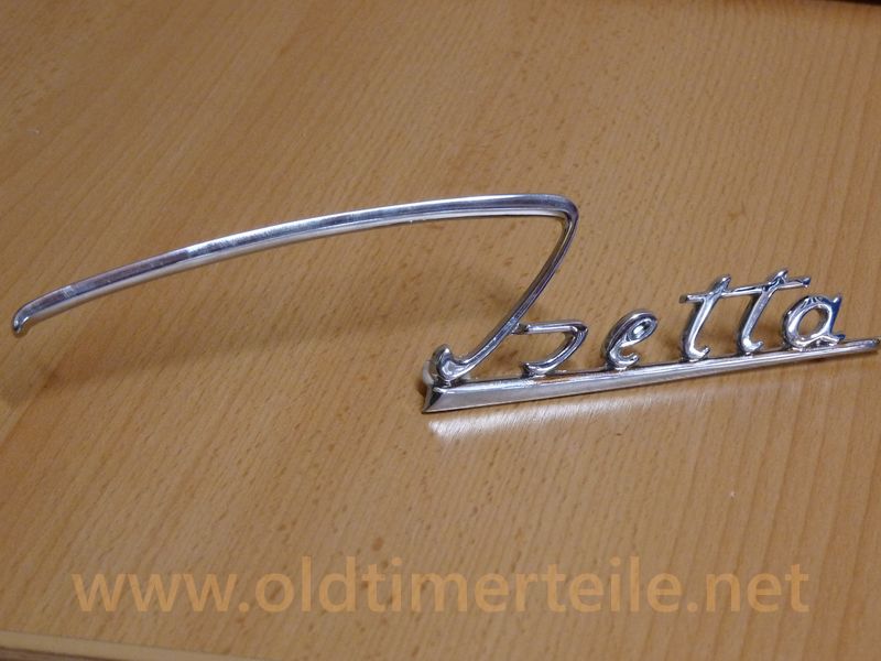 Schriftzug "Isetta"