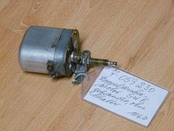 Wiper motor