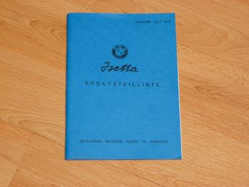 Spare parts catalogue