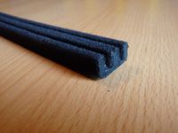 Gummi-Samtschiene – Bild 2