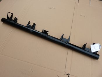 Rear axle mounting