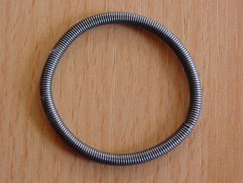 Spiralfederring