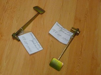 Brake pedal, used