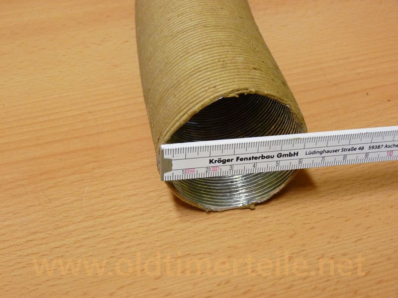 Warmluftschlauch