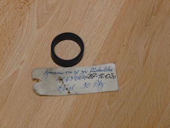 Anillo de goma