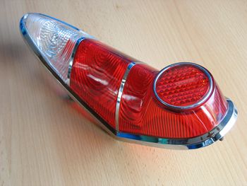 Rear light lens