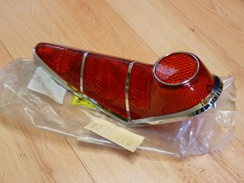 Rear light lens