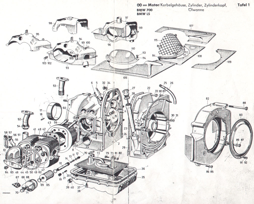 Motor-Kurbelgehäuse