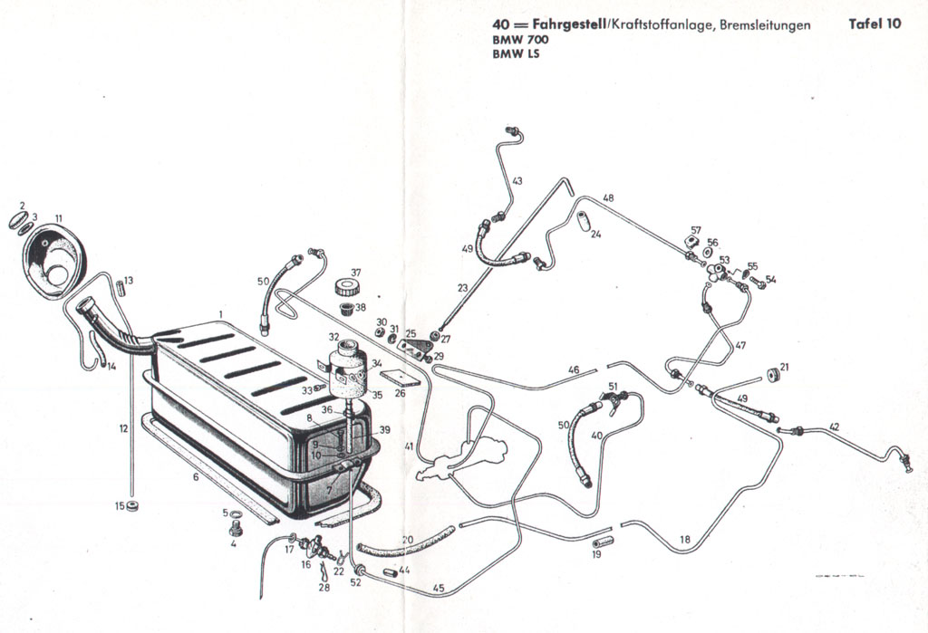Fahrgestell-Kraftstoffanlage